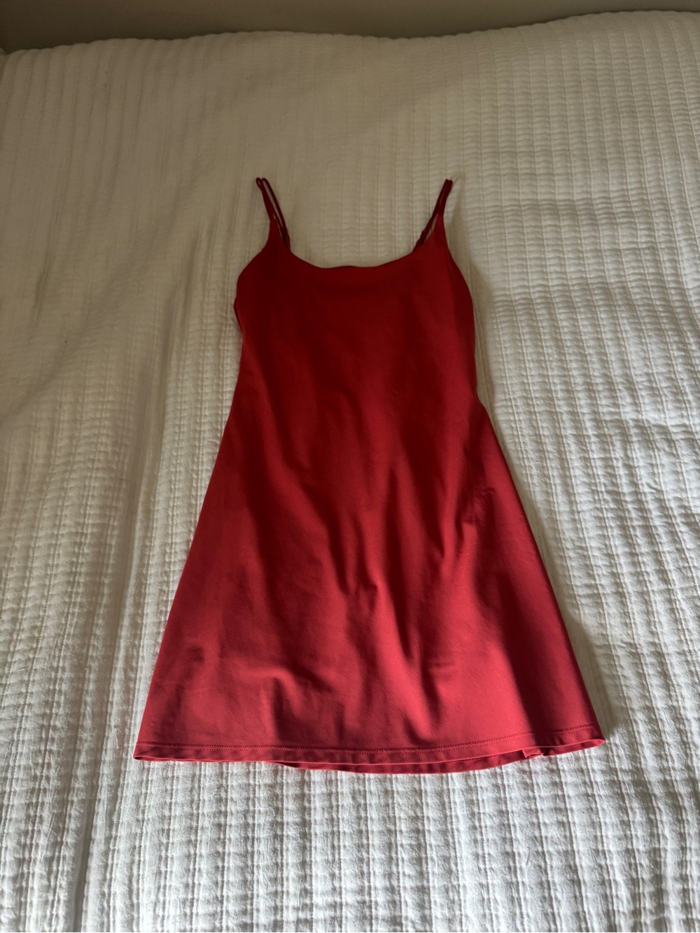 Abercrombie & Fitch The Traveler Mini Dress Red XXS Built-in Romper Shorts